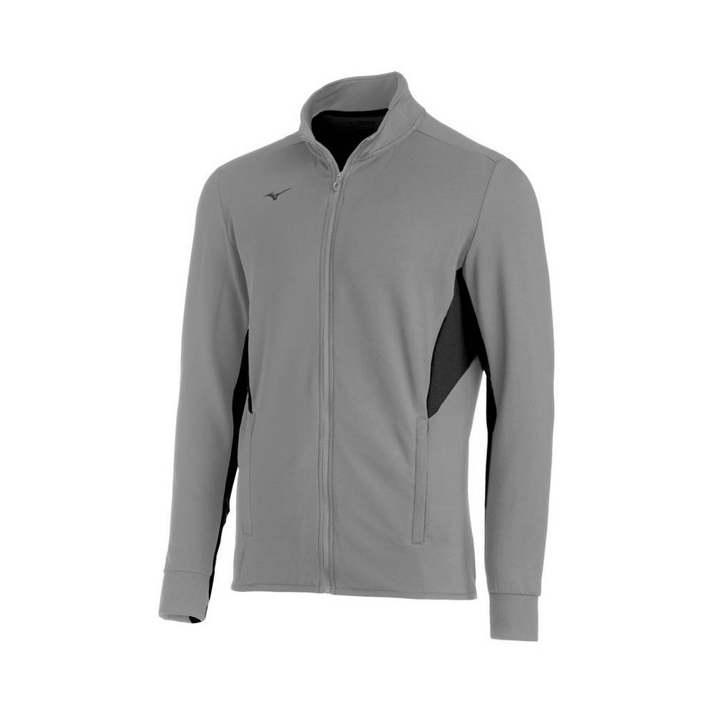 Giacca Mizuno Elite Thermal Uomo - Grigie/Nere - 93457-EUXD